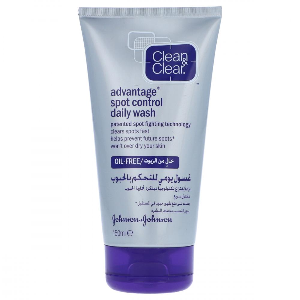 CLEAN & CLEAR SPOT CONTROL OIL FREE DAILY WASH 150 ML Default Title - MamasJan skincare