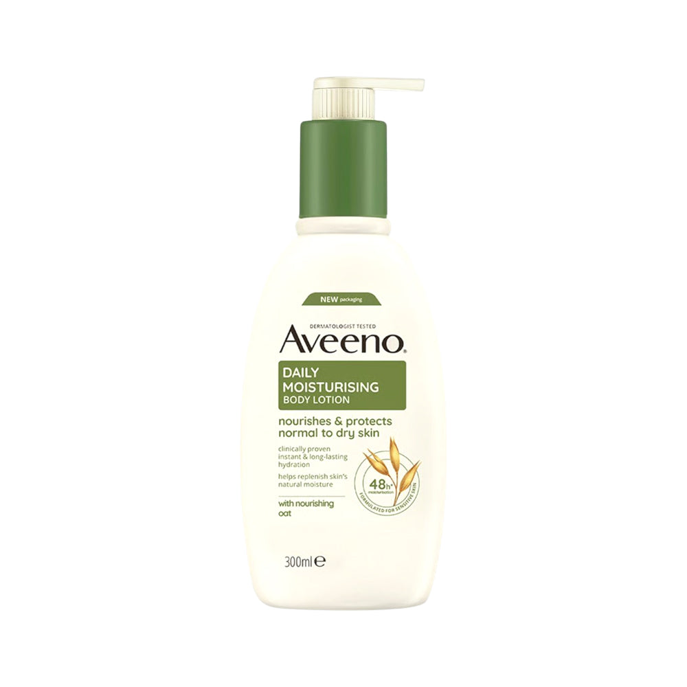 AVEENO DAILY MOISTURIZER DRY SKIN LOTION 300ML Default Title - MamasJan skincare
