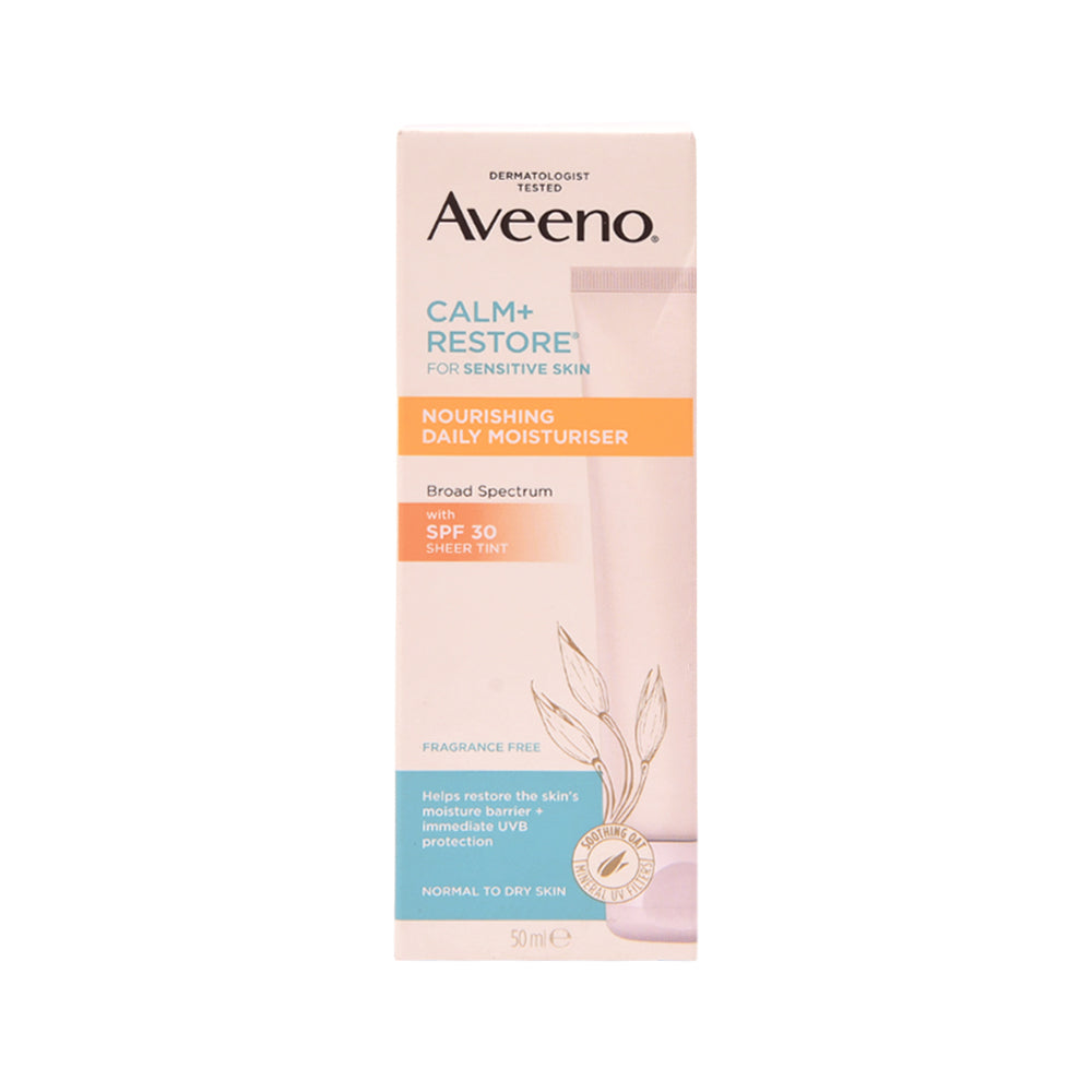 AVEENO NOURISHING DAILY MOISTURISER SPF-30 50 ML Default Title - MamasJan skincare
