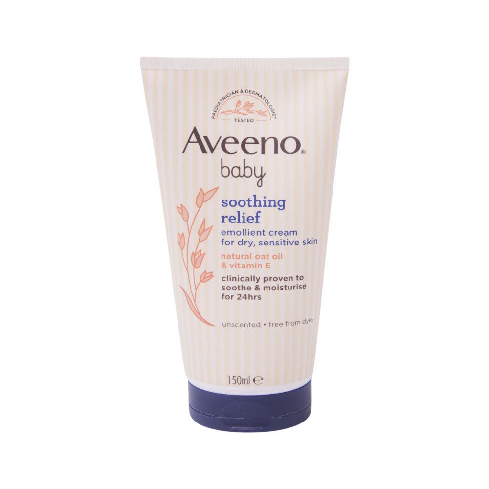 AVEENO BABY CREAM SOOTHING RELIEF 150 ML Default Title - MamasJan Grocery Nonfood