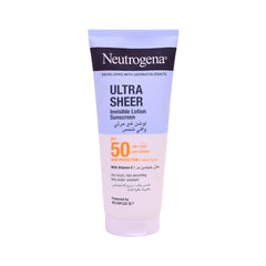 NEUTROGENA ULTRA SHEER INVISIBLE SS LOTION SPF50 200ML Default Title - MamasJan skincare