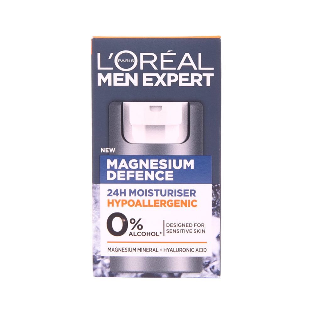 LOREAL MEN EXPERT MAGNESIUM DEFENCE MOISTURISER 50ML Default Title - MamasJan skincare