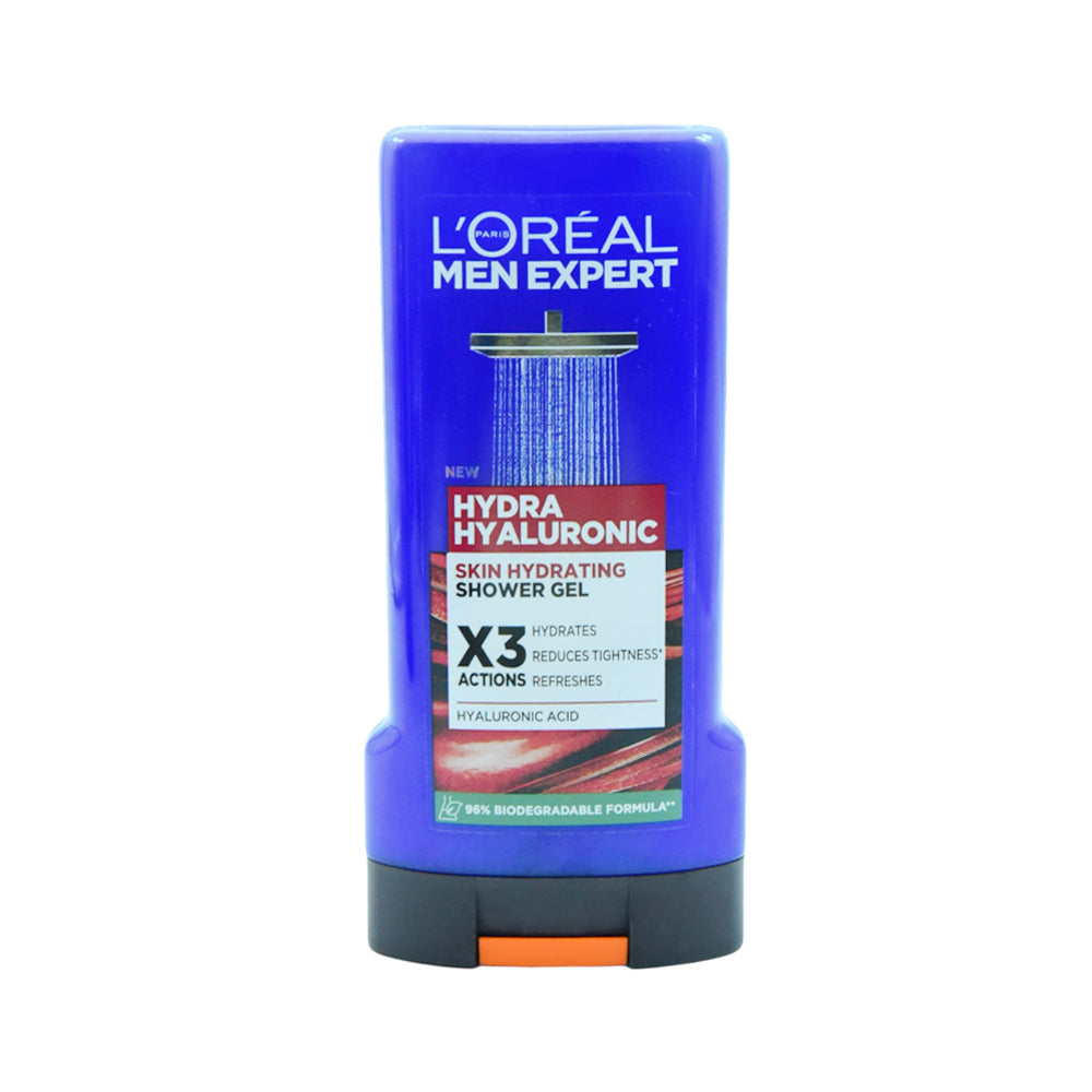 LOREAL MEN EXPERT SHOWER GEL HYDRA HYALURONIC 300 ML Default Title - MamasJan skincare