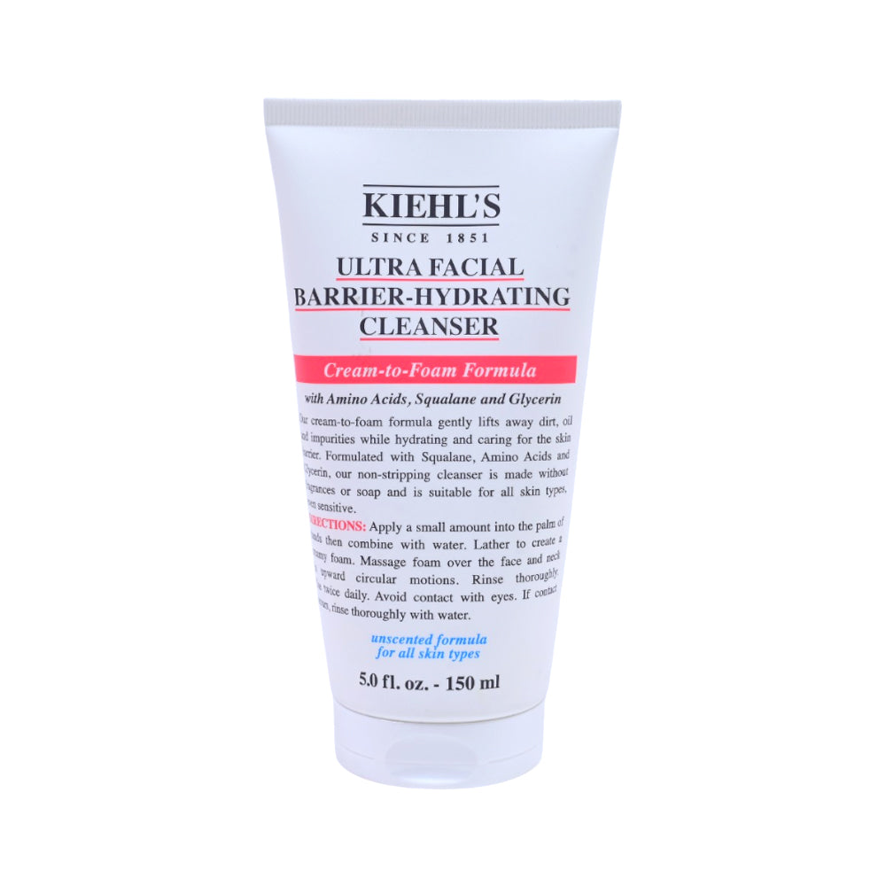 KIEHLS ULTRA FACIAL BARRIER CLEANSER CREAM TO FOAM 150ML Default Title - MamasJan Makeup