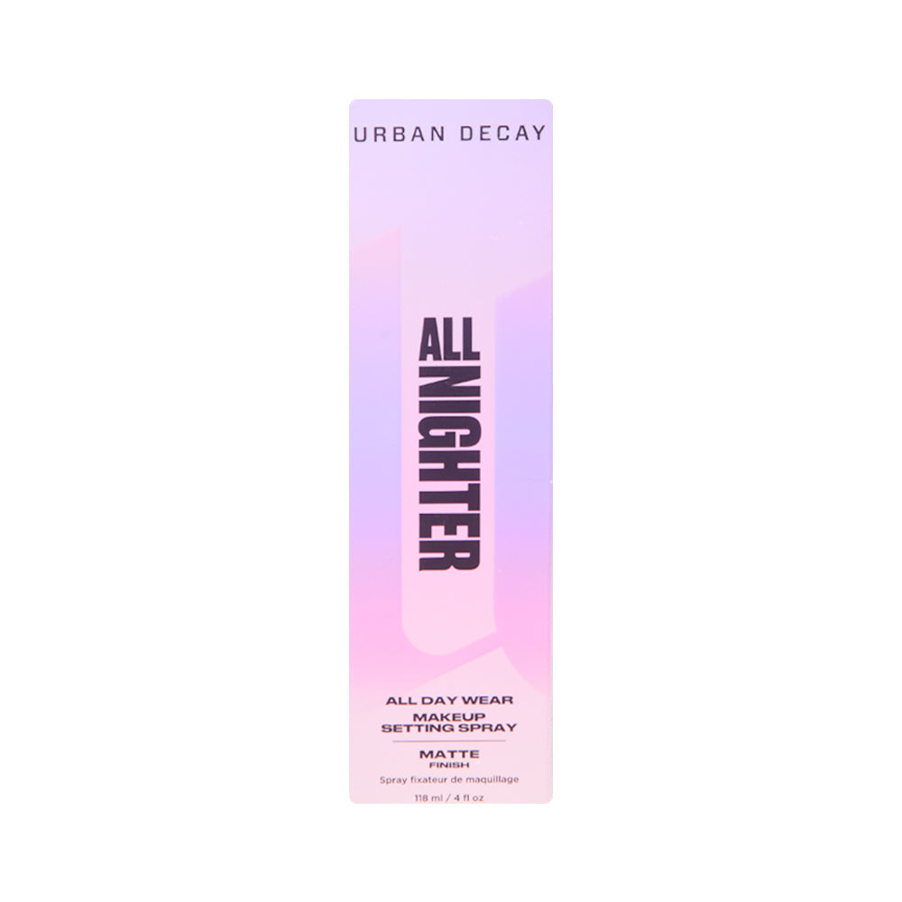 URBAN DECAY ALL NIGHTER MATTE FINISH SETTING SPRAY 118ML Default Title - MamasJan Makeup