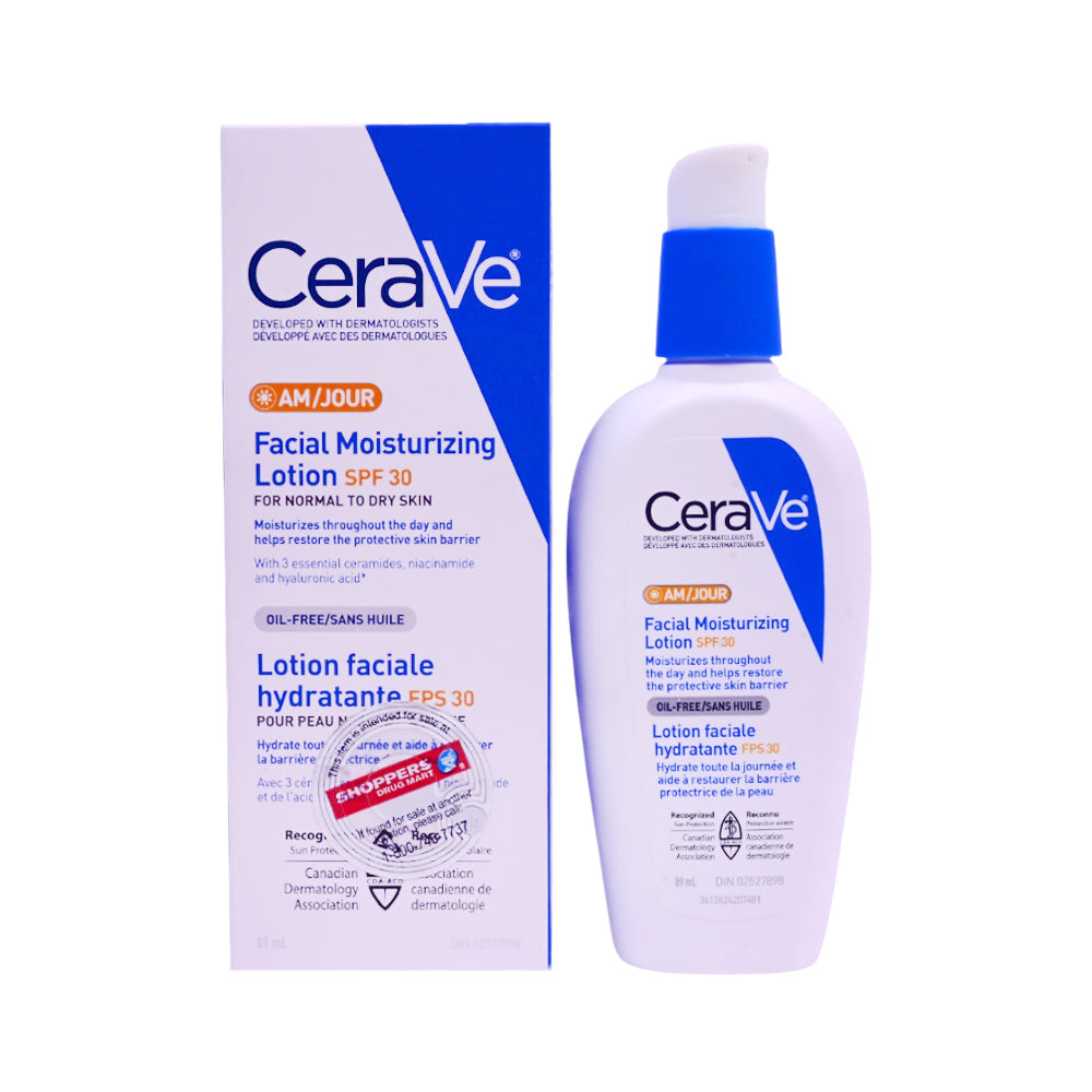 CERAVE FACIAL MOISTURIZING LOTION SPF 30 89ML Default Title - MamasJan Makeup