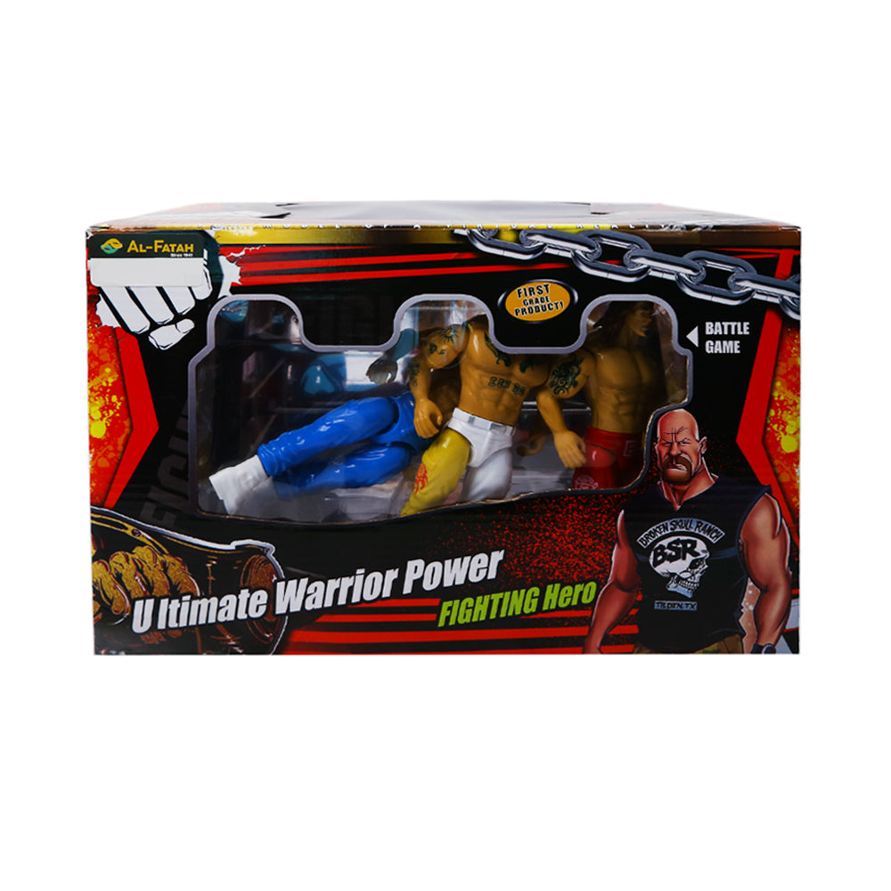 1112-A WRESTLE PLAYSET 12PCS Default Title - MamasJan Toys