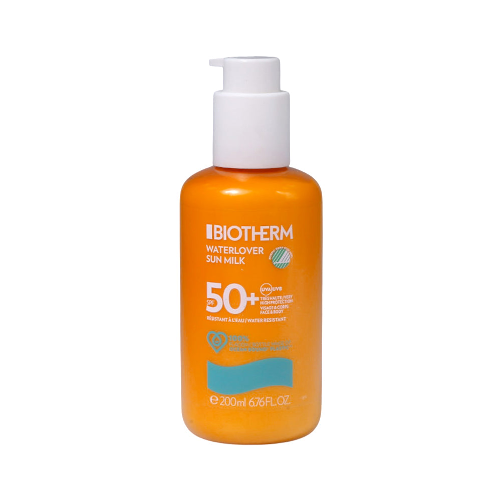 BIOTHERM WATERLOVER SUN MILK SPF50 200ML Default Title - MamasJan Makeup