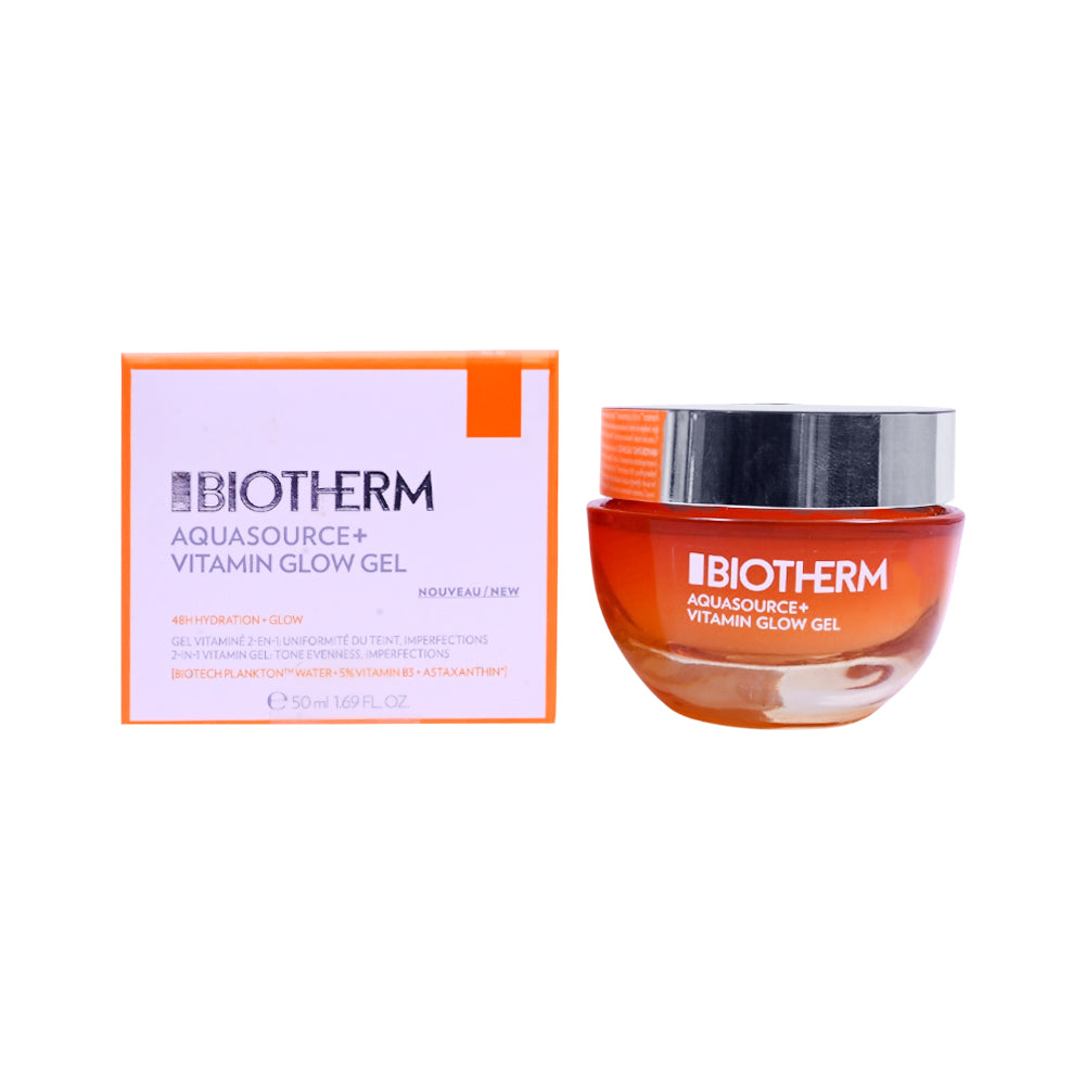 BIOTHERM AQUASOURCE VITAMIN GLOW GEL 50ML Default Title - MamasJan Makeup