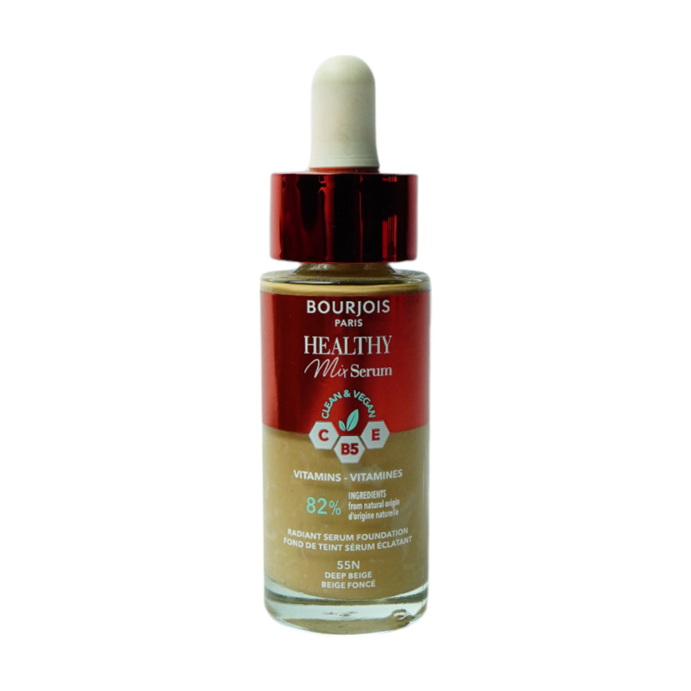 BOURJOIS HEALTHY MIX SERUM FOUNDATION MAKEUP BASE 55NDEEP B Default Title - MamasJan Makeup