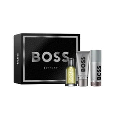 HUGO BOSS BOTTLED POUR HOMME EDT 3PC GIFT SET Default Title - MamasJan Perfume