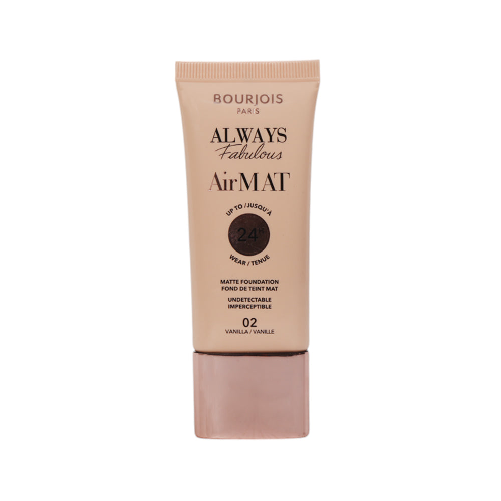 BJS ALWAYS FABULOUS AIR MAT FAOUNDATION VANILLA 02 30ML Default Title - MamasJan Makeup
