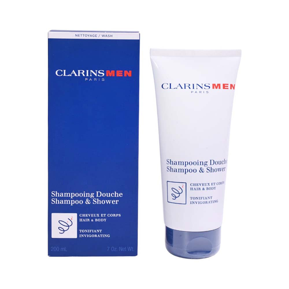 CLARINS SKINCARE MEN SHAMPOO & SHOWER RET 200ML Default Title - MamasJan Makeup
