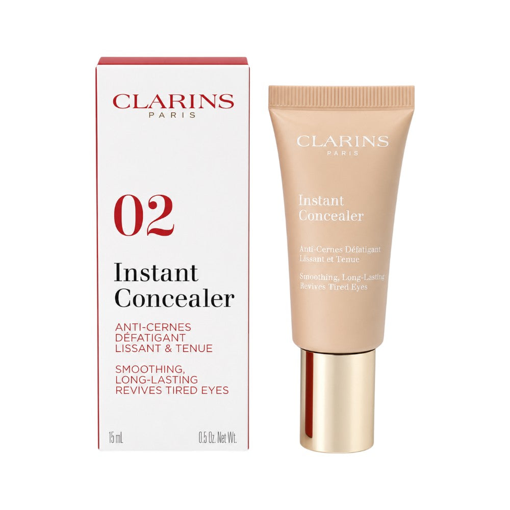 CLARINS FOUNDATION INSTANT CONCEALER 02 15 ML Default Title - MamasJan Makeup