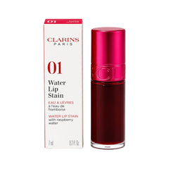 CLARINS WATER LIP STAIN 01 ROSE WATER 7 ML Default Title - MamasJan Makeup