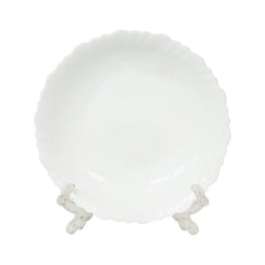 PLATE DEEP 7INCH MANAL WHITE M0101 Default Title - MamasJan Crockery