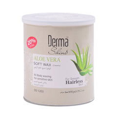DERMA SHINE ALOE VERA SOFT WAX 800GM Default Title - MamasJan skincare