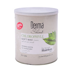 DERMA SHINE CHLOROPHYLL SOFT WAX JAR 800GM Default Title - MamasJan skincare