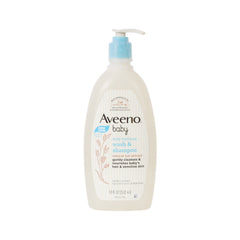 AVEENO BABY WASH AND SHAMPOO NATURAL OAT 532 ML Default Title - MamasJan Grocery Nonfood