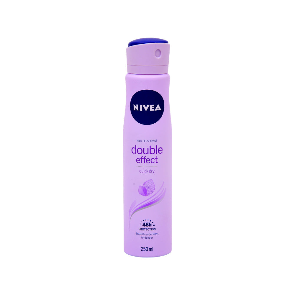 NIVEA DEODORANT DOUBLE EFFECT VIOLET 250 ML Default Title - MamasJan perfumes