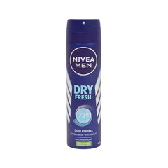 NIVEA MEN DRY FRESH DUAL PROTECT BODY SPRAY 150 ML Default Title - MamasJan perfumes