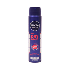 NIVEA MEN DEODORANT DRY IMPACT DUAL PROTECT 72H 250 ML Default Title - MamasJan perfumes