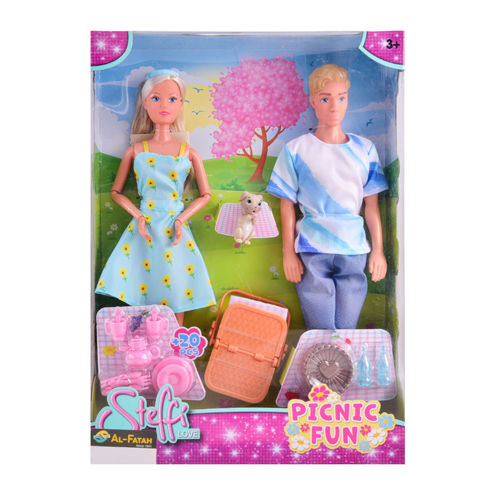 105733584 SIMBA STEFFI LOVE DOLL PICNIC SET Default Title - MamasJan Toys