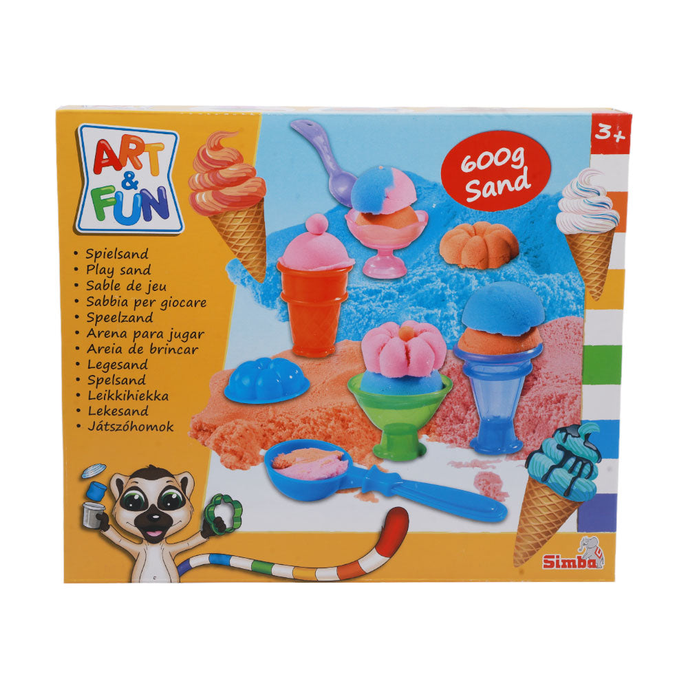106344623 SIMBA ART & FUN PLAY SAND 600G Default Title - MamasJan Toys