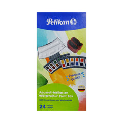 721894 PELIKAN WATER COLOR PAINT BOX 24COL Default Title - MamasJan Toys