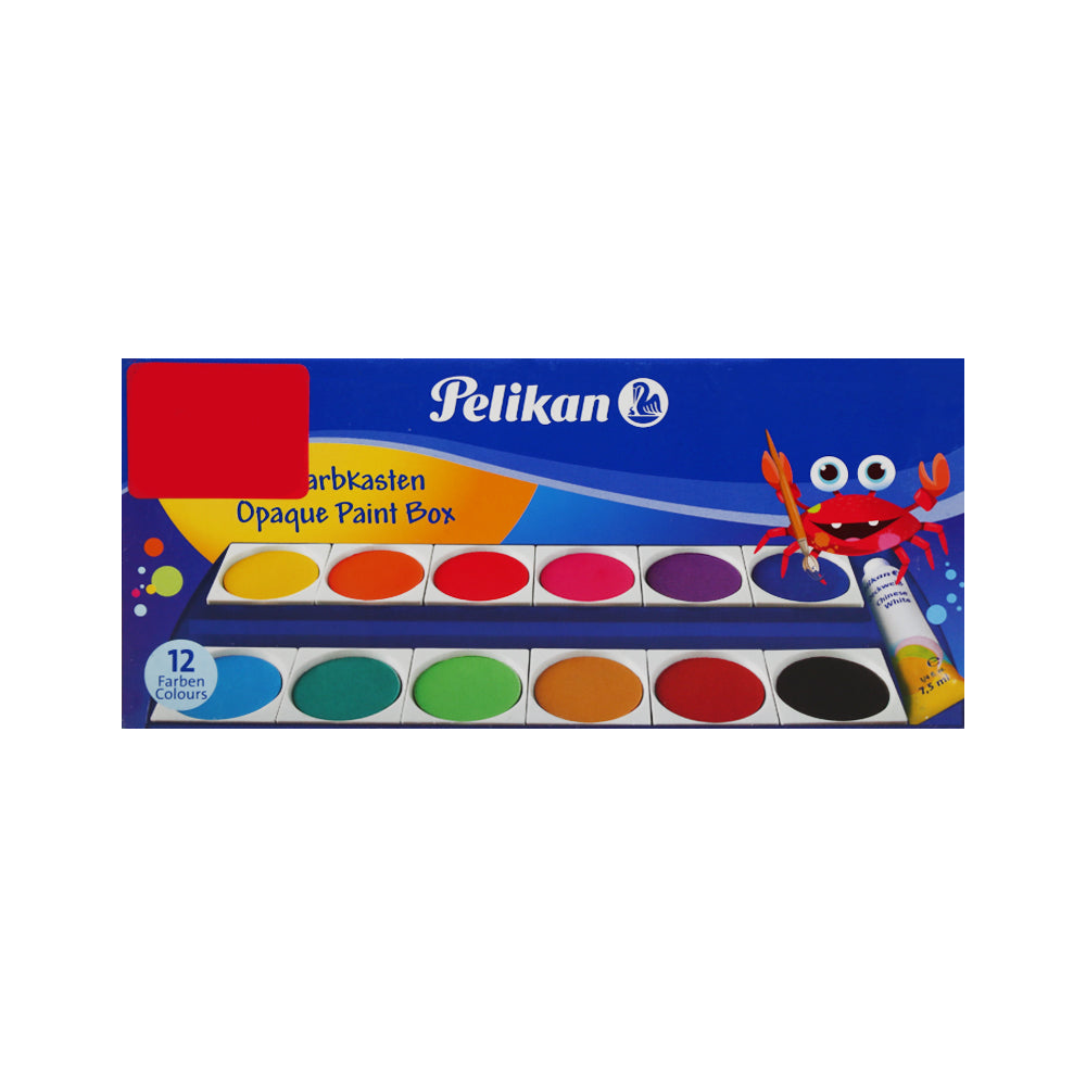 724633 PELIKAN NEW PAINT BOX 12COL Default Title - MamasJan Toys