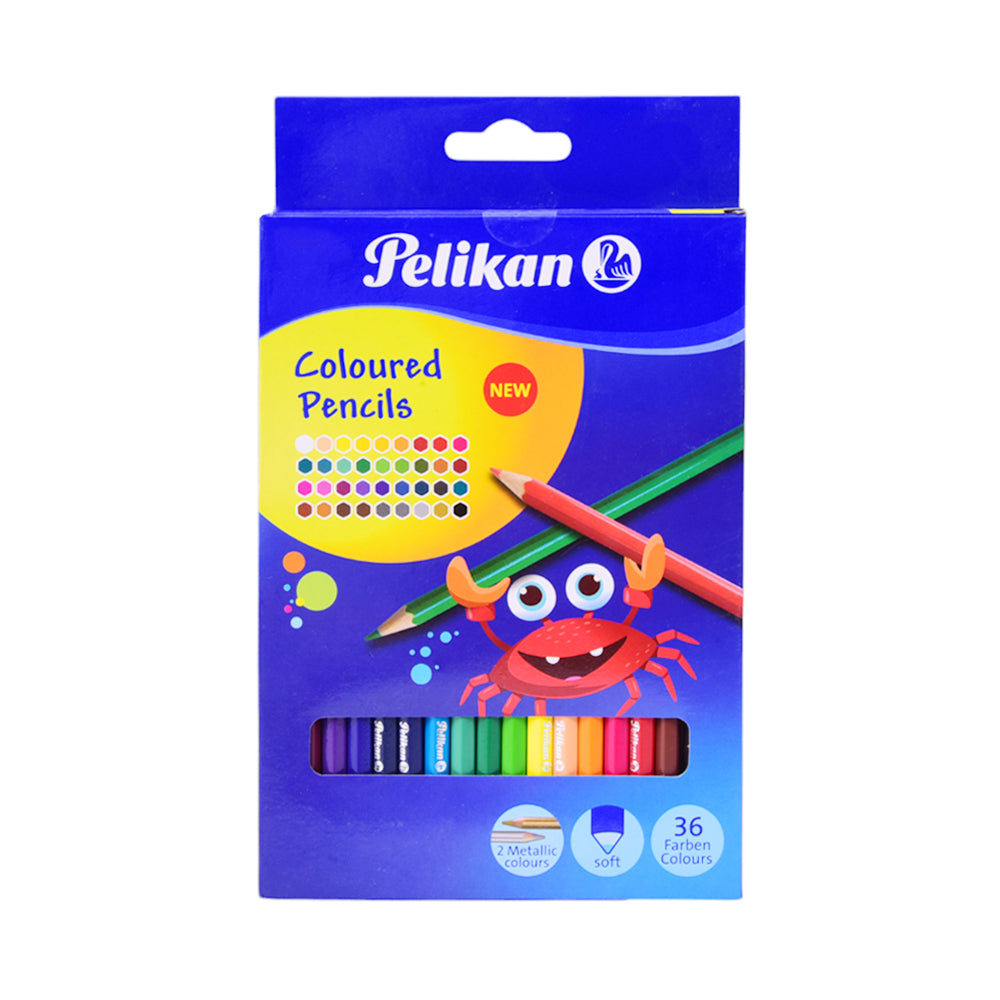 PELIKAN PENCIL COLOR 36PC SET A.M Default Title - MamasJan Toys