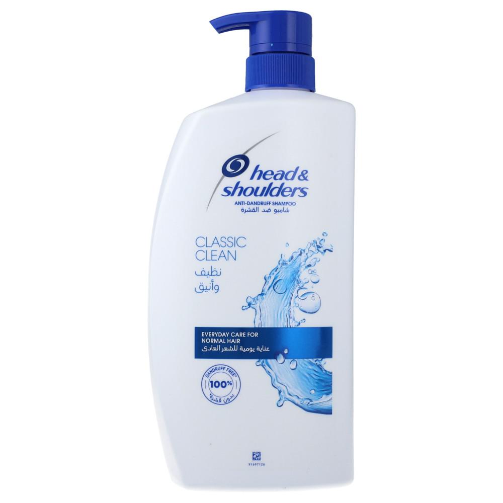 HEAD & SHOULDERS SHAMPOO CLASSIC CLEAN 1000 ML Default Title - MamasJan haircare