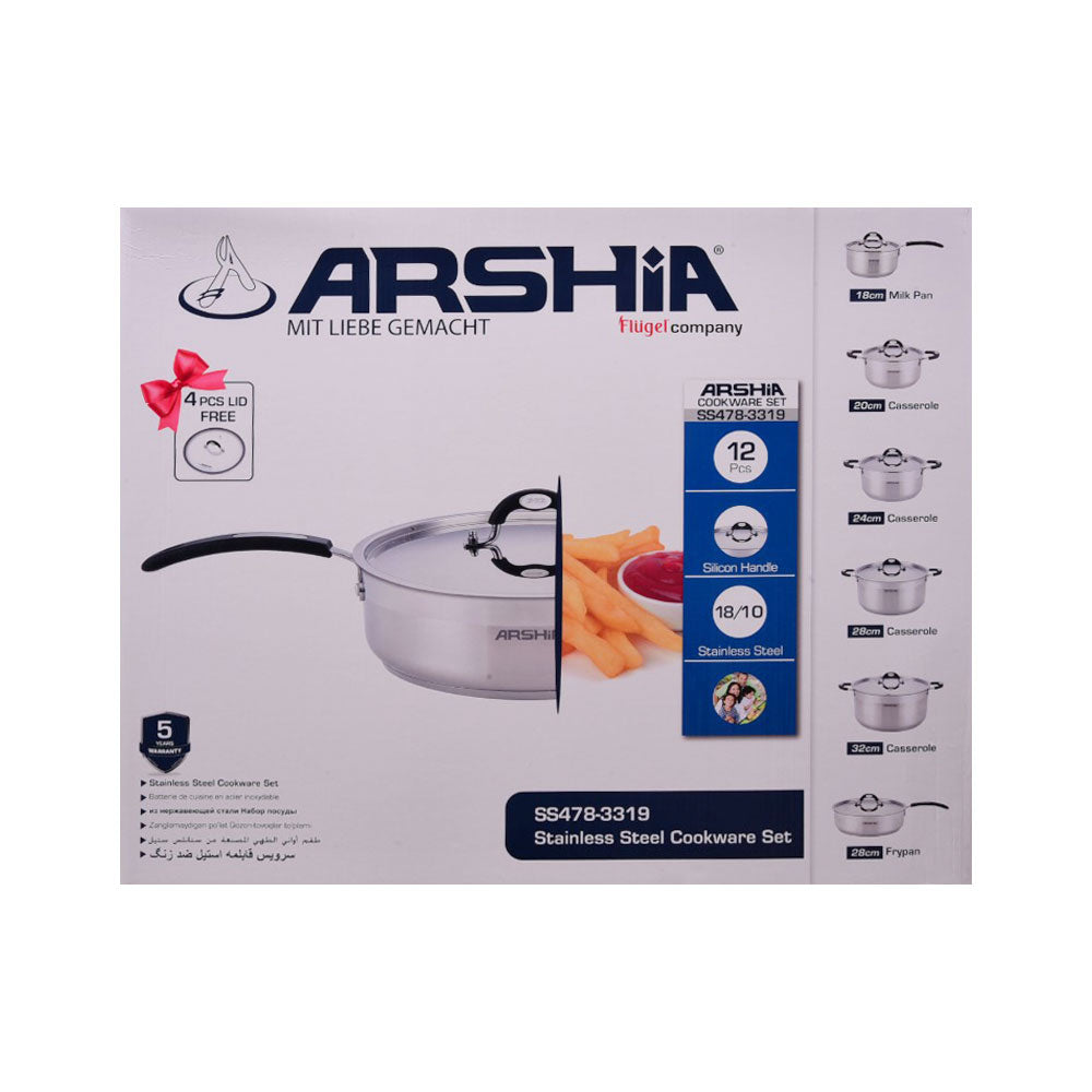 DAGCHI SET 12PC ARSHIA SS4783319 Default Title - MamasJan Crockery