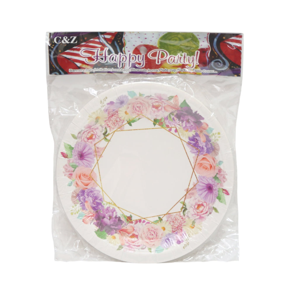 DISPOSIBLE PRINTED PLATE S 10PC PACK IR 50707-39-42 Default Title - MamasJan Grocery Nonfood