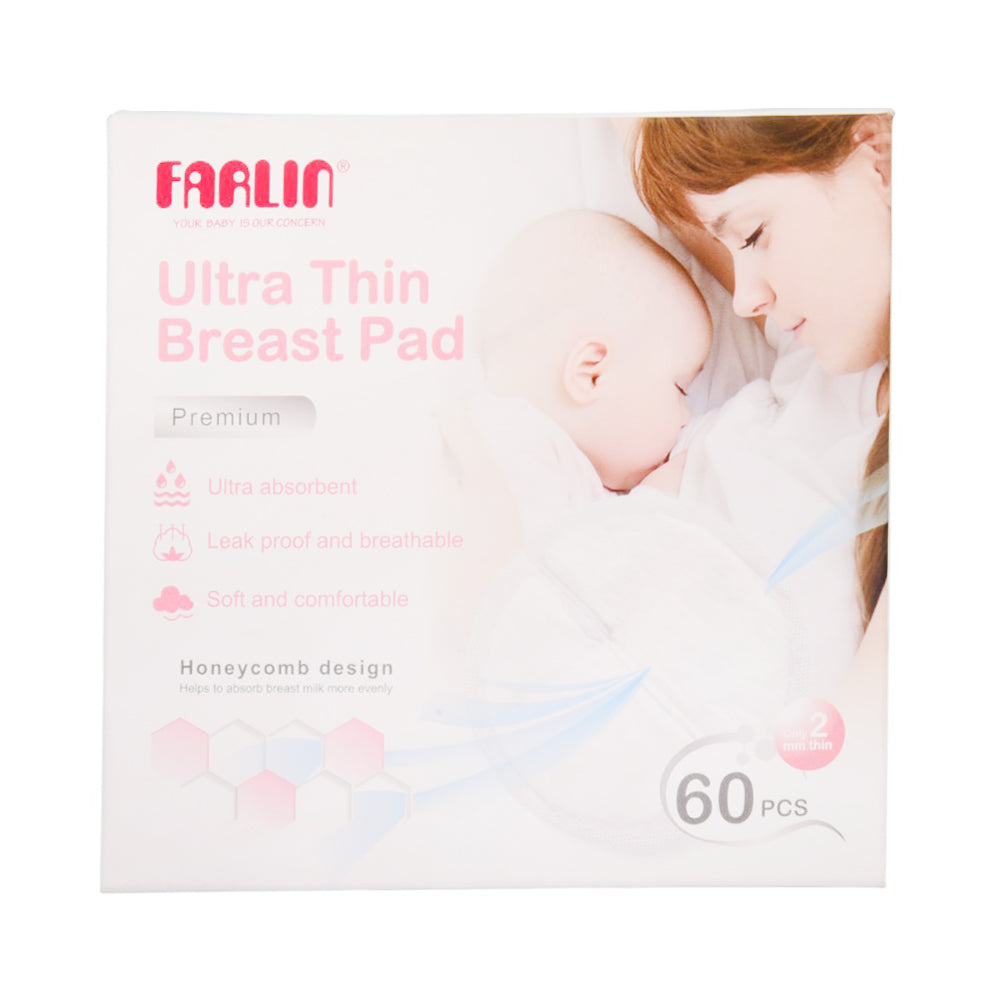 FARLIN BREAST PADS ULTRA THIN 60PC AA-31014 Default Title - MamasJan Grocery Non Foods