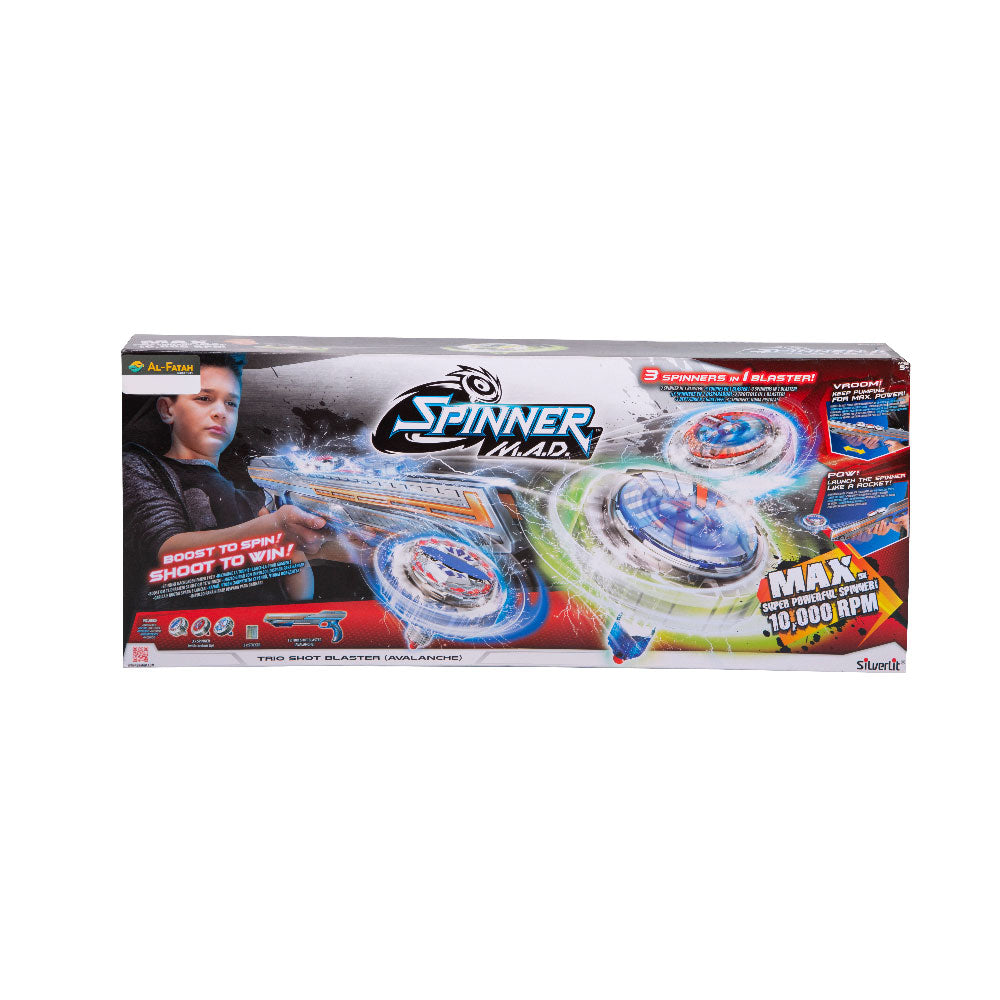 86309 Silverlit 3 Blaster Avalanche W Gun (5+ Year) D Default Title - MamasJan Toys