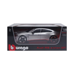 11050 BURAGO DIE CAST AUDI GT-2022 SILVER Default Title - MamasJan Toys
