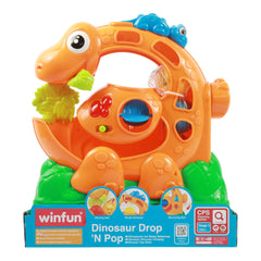 0629 WIN FUN DROP N POP DINOSAUR Default Title - MamasJan Toys