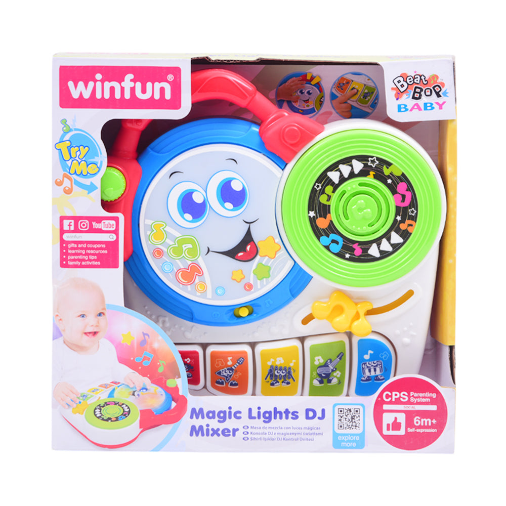 1801 WIN FUN MAGIC LIGHT DJ MIXER Default Title - MamasJan Toys