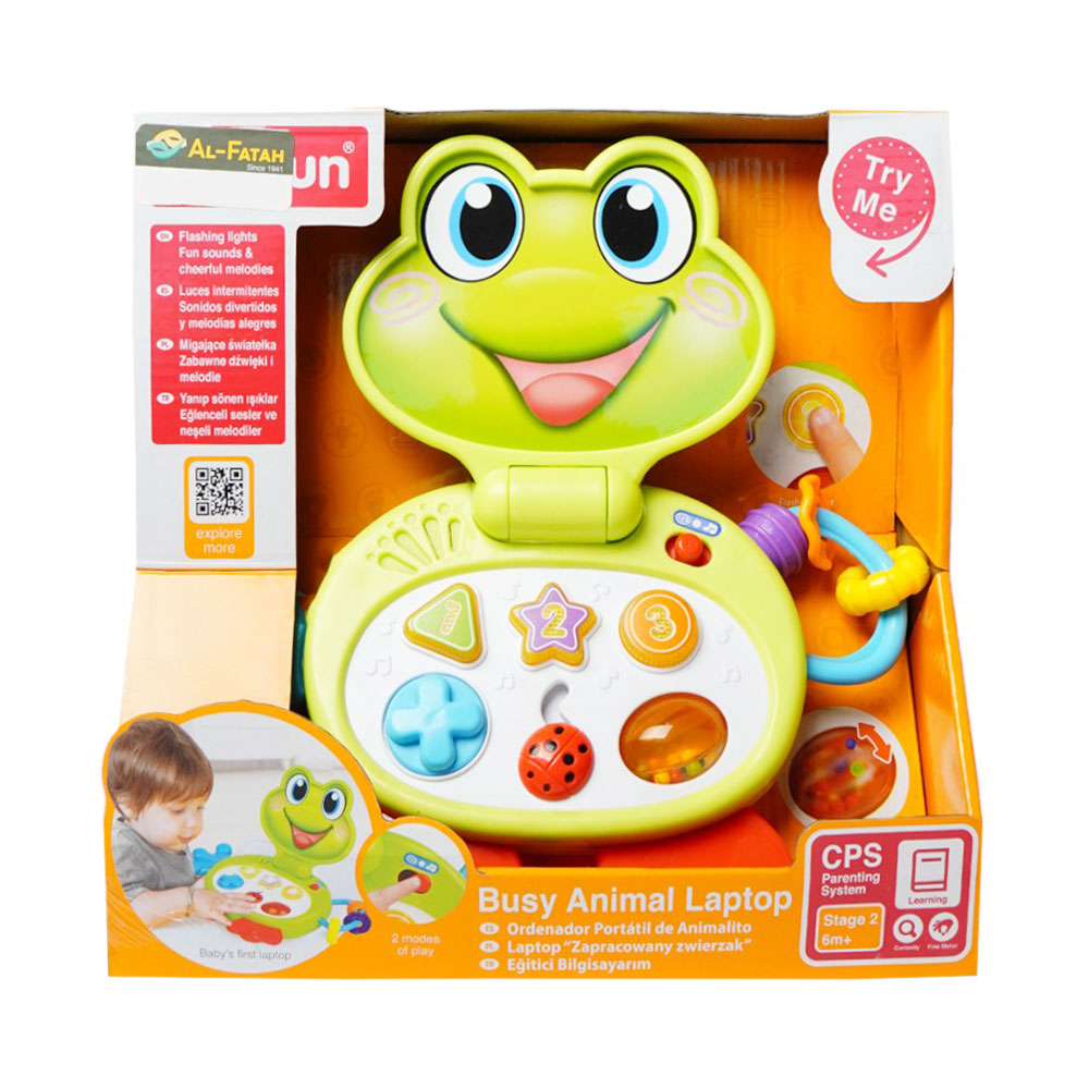 8001A-NL WF BUSY DUCKLING LAPTOP Default Title - MamasJan Toys