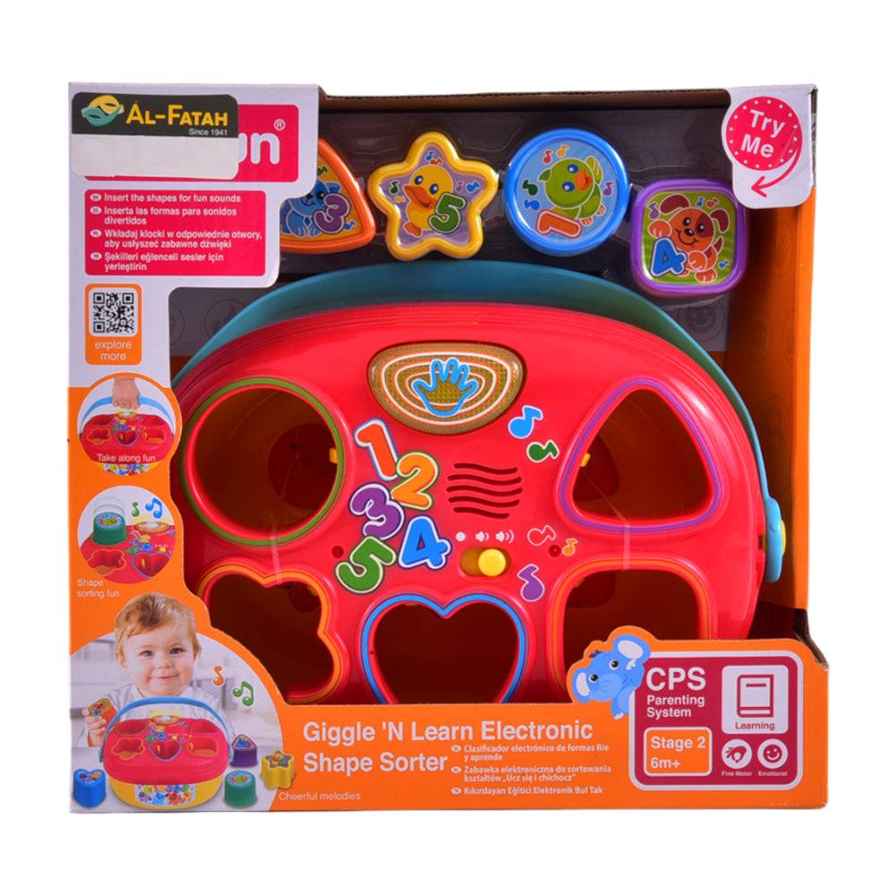 230201 WF ELECTRONIC SHAPE SORTER Default Title - MamasJan Toys