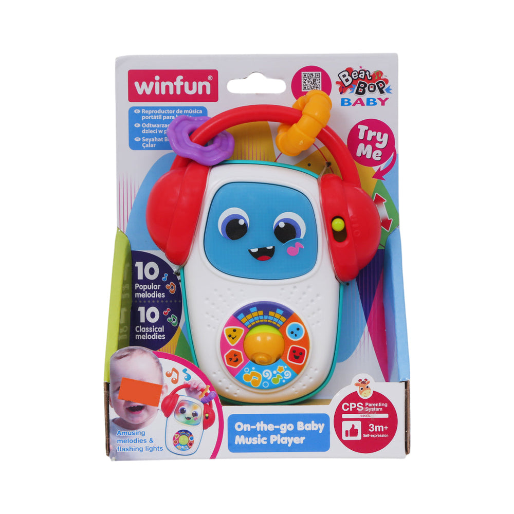 250801 WF ON THE GO MUSIC PLAYER A.I Default Title - MamasJan Toys