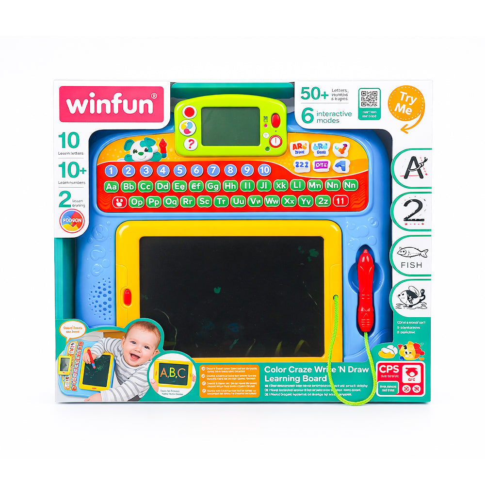 250404 WF WRITE N DRAW LEARNINNG BOARD A.I Default Title - MamasJan Toys