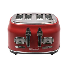 WESTINGHOUSE TOASTER RETRO 4 SLICE WKTTBD809RD Default Title - MamasJan Electronics