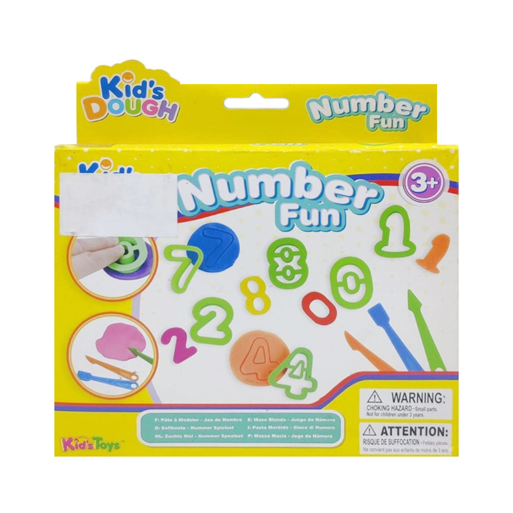 11450 KD NUMBER PLAY DOUGH SET Default Title - MamasJan Toys