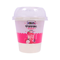 DEWDROP POPPING BOBA LYCHEE FLAVOUR DRINKS 230ML Default Title - MamasJan Grocery Food