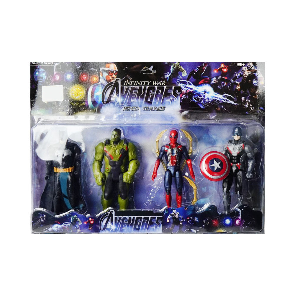 89804 AVENGERS 4 FIGURE SET 4PC (3+ YEAR) A.I Default Title - MamasJan Toys