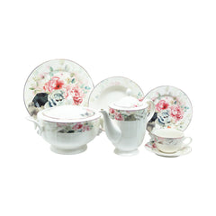 DINNER SET 61PC ROYAL BISTRO IR QRD25051-1 Default Title - MamasJan Crockery