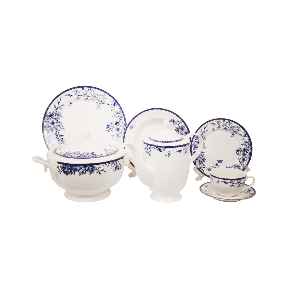 DINNER SET 61PC ROYAL BISTRO IR QRD25051-2 Default Title - MamasJan Crockery