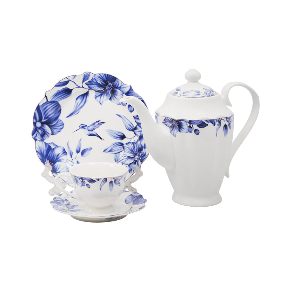 TEA SET 24PC ROYAL BISTRO IR QRD25054-4 Default Title - MamasJan Crockery